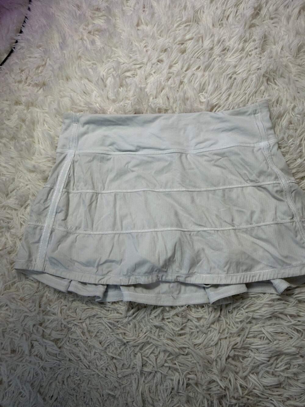 Lululemon Pace Rival Skirt White